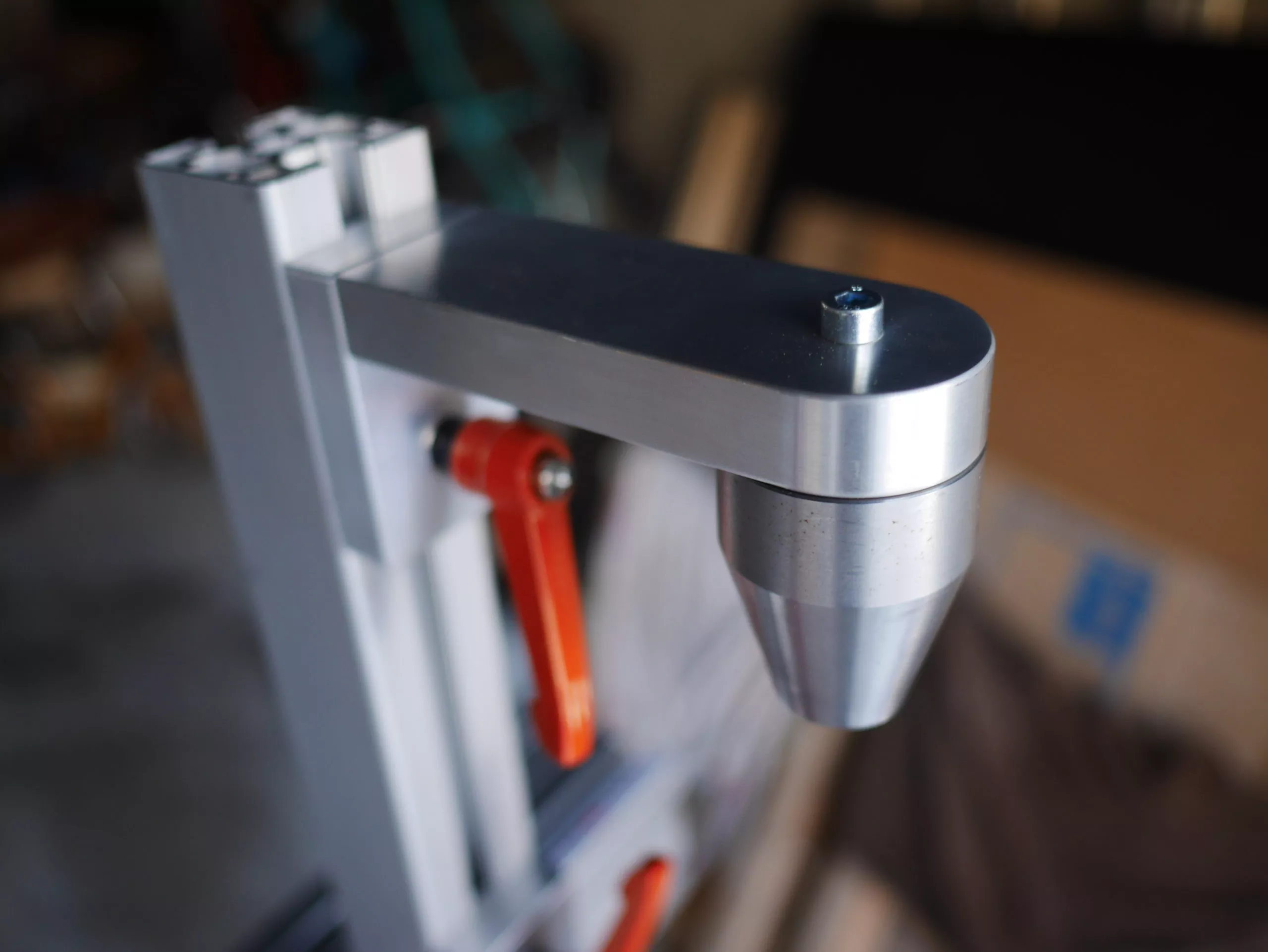 Vue de la partie haute du support de douille de direction